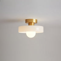 French Bauhaus Ceiling Light 11