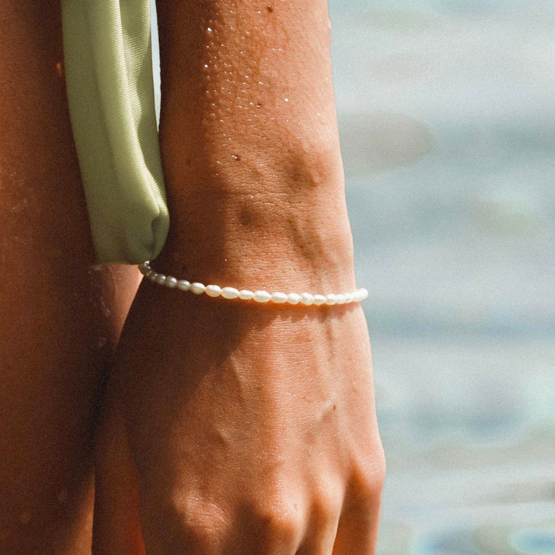 Armband mit Süßwasserperlen - Marina