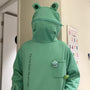 Unisex Hoodie mit Froschmotiv – Froggy
