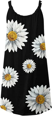 Boho Chic Sommerkleid mit Blumenmuster – Karla