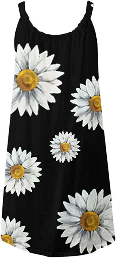 Boho Chic Sommerkleid mit Blumenmuster – Karla