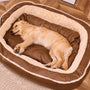Luxus Hundebett mit abnehmbarem Bezug - CozyPaw™