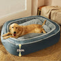 Luxus Hundebett mit abnehmbarem Bezug - CozyPaw™