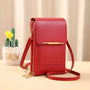 Trendige Leder-Anti-Diebstahl-Damenschultertasche - SecureStyle