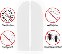 Extra Lange Kledingtas voor Jurken & Gewaden- 160 cm Beschermhoes met Handvatten