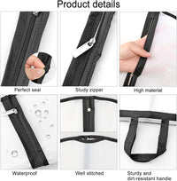 Extra Lange Kledingtas voor Jurken & Gewaden- 160 cm Beschermhoes met Handvatten