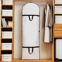 Extra Lange Kledingtas voor Jurken & Gewaden- 160 cm Beschermhoes met Handvatten