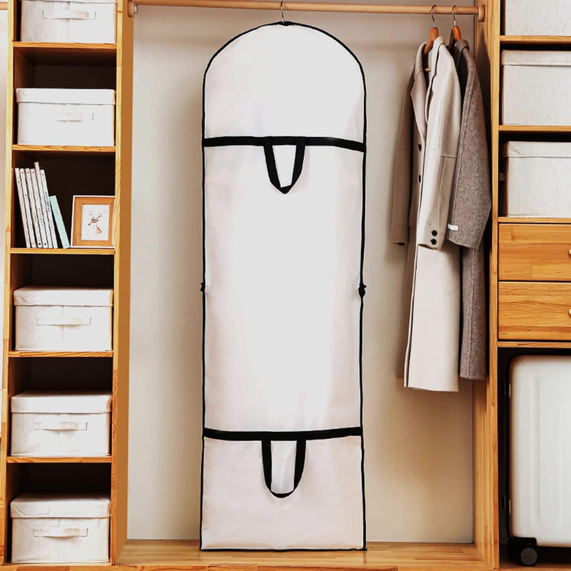 Extra Lange Kledingtas voor Jurken & Gewaden- 160 cm Beschermhoes met Handvatten