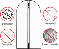 Extra Lange Kledingtas voor Jurken & Gewaden- 160 cm Beschermhoes met Handvatten