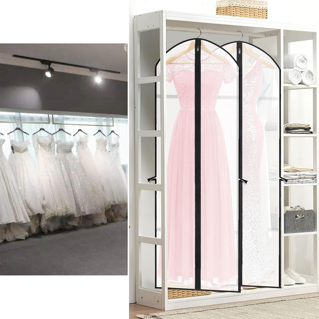 Extra Lange Kledingtas voor Jurken & Gewaden- 160 cm Beschermhoes met Handvatten