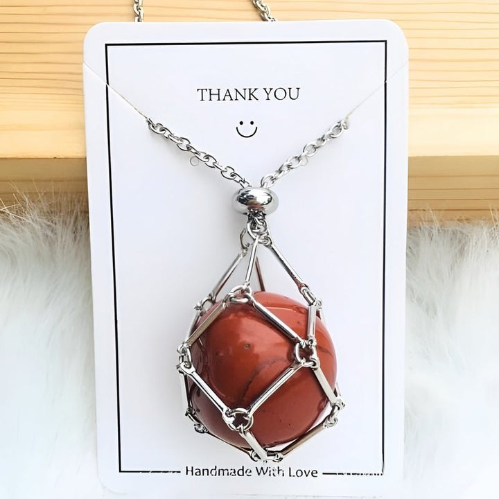 Ketting met Kristalhouder Hanger - CrystalGuard