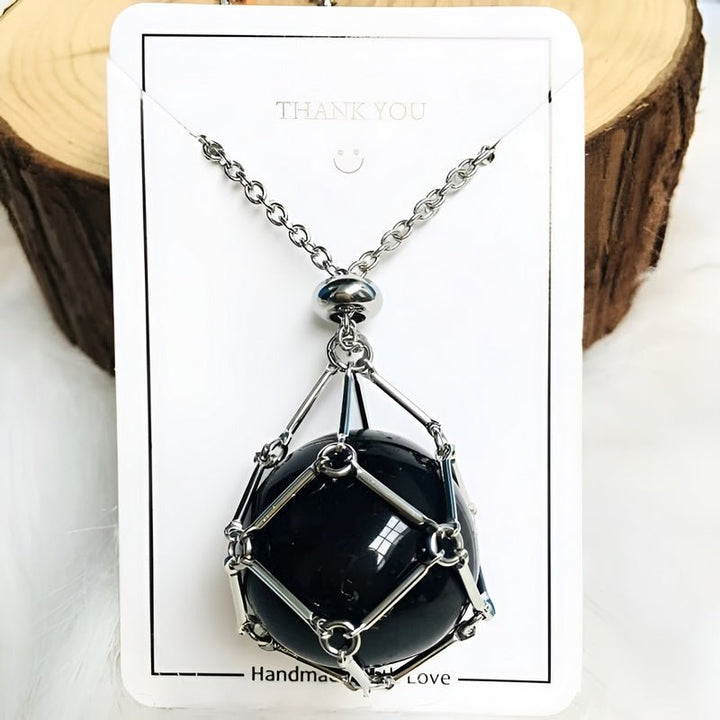 Ketting met Kristalhouder Hanger - CrystalGuard