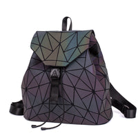 Gina Glow in the Dark Bag | Cool bag with geometric pattern