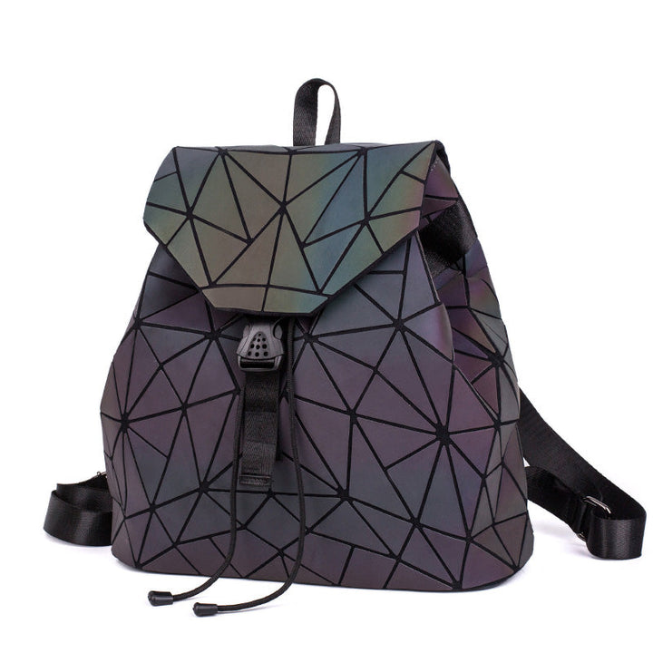 Gina Glow in the Dark Bag | Cool bag with geometric pattern