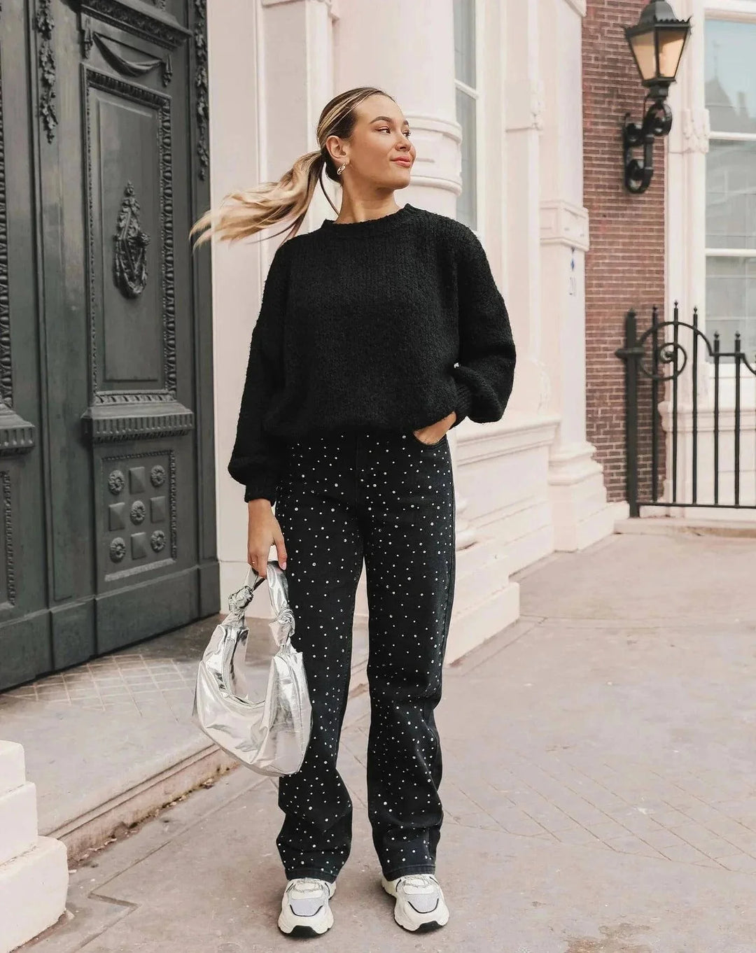 Damen-Glitzerjeans für einen funkelnden Look - Jade