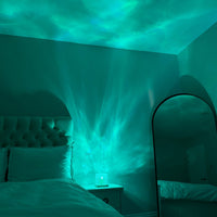 Nordlicht-Prisma-Lampe - Borealis Cube
