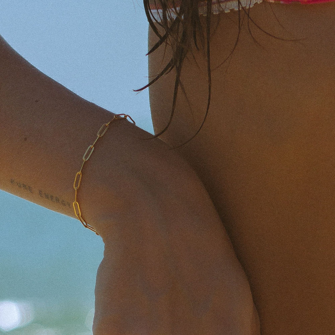 Paperclip Gliederarmband - Nova