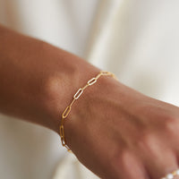 Paperclip Gliederarmband - Nova