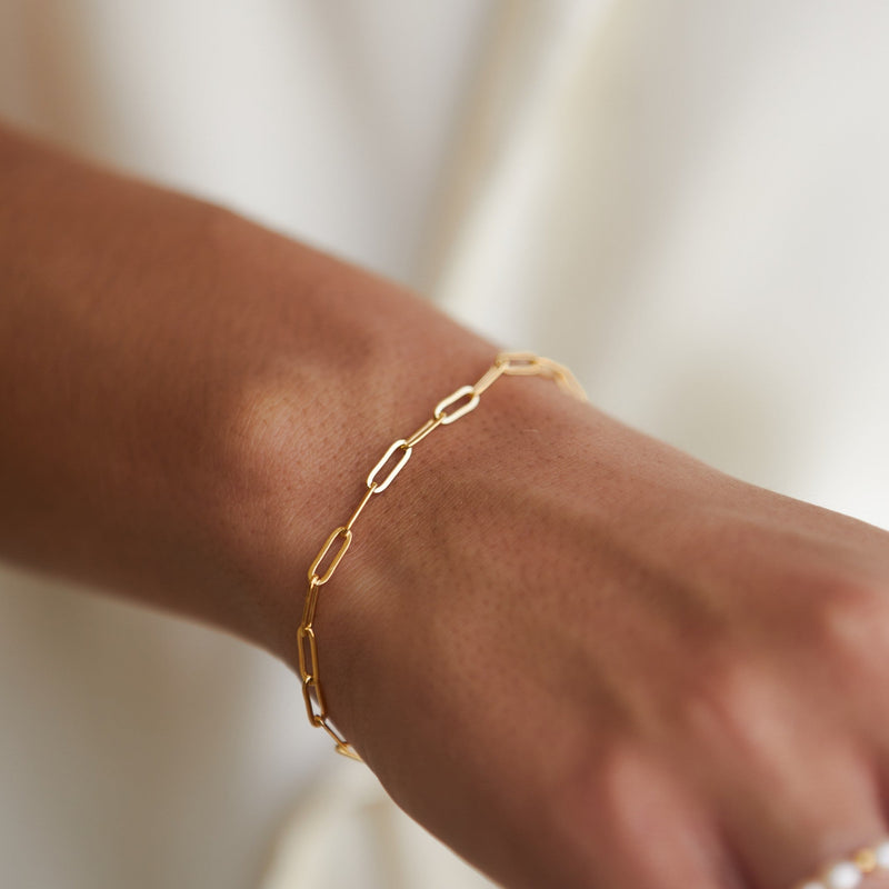 Paperclip Gliederarmband - Nova