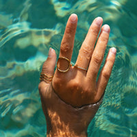 Ring mit Wellen-Design - Nerida