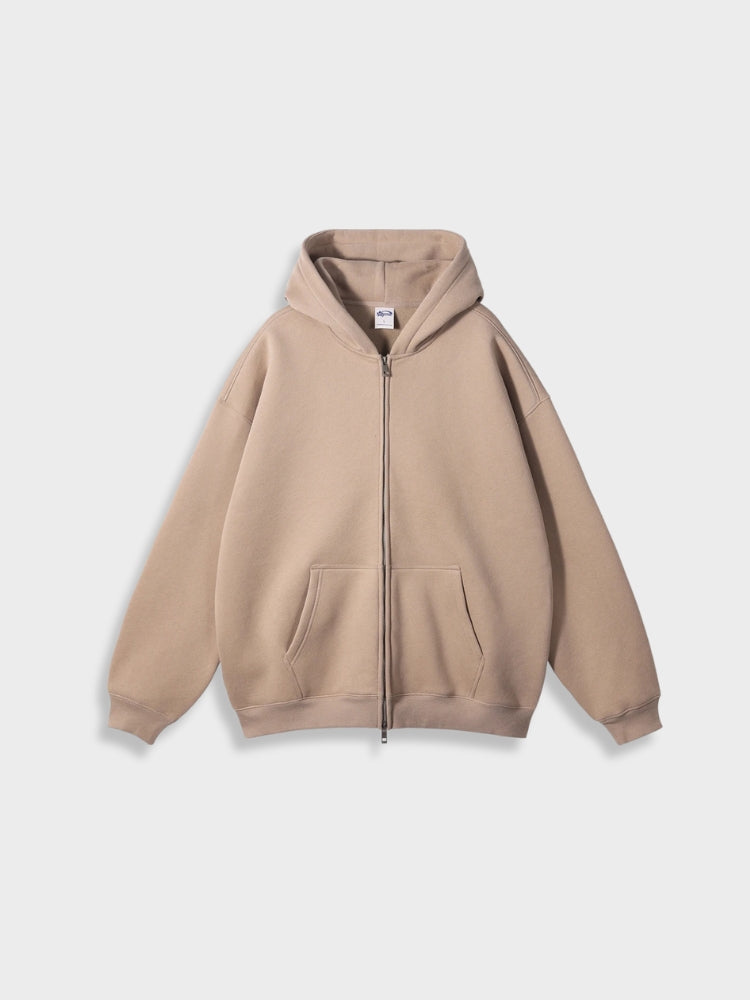 Oversized Weste mit Reißverschluss - Ava