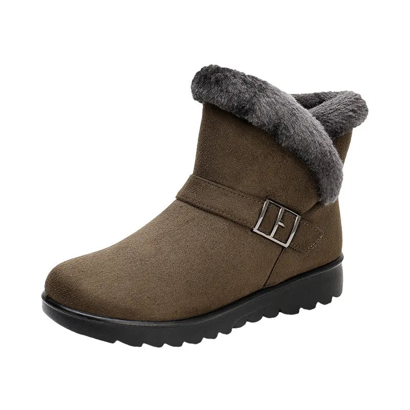 Klaire Suede Winter Boots | Stylish & Comfy