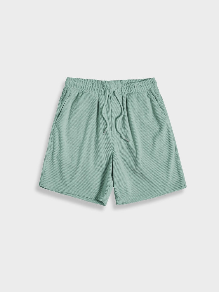 Herren Corduroy Sommer-Set mit Knopfverschluss – Sven