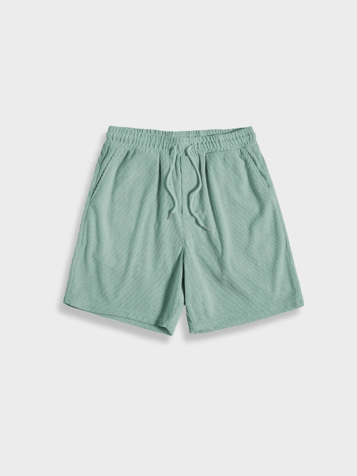 Herren Corduroy Sommer-Set mit Knopfverschluss – Sven
