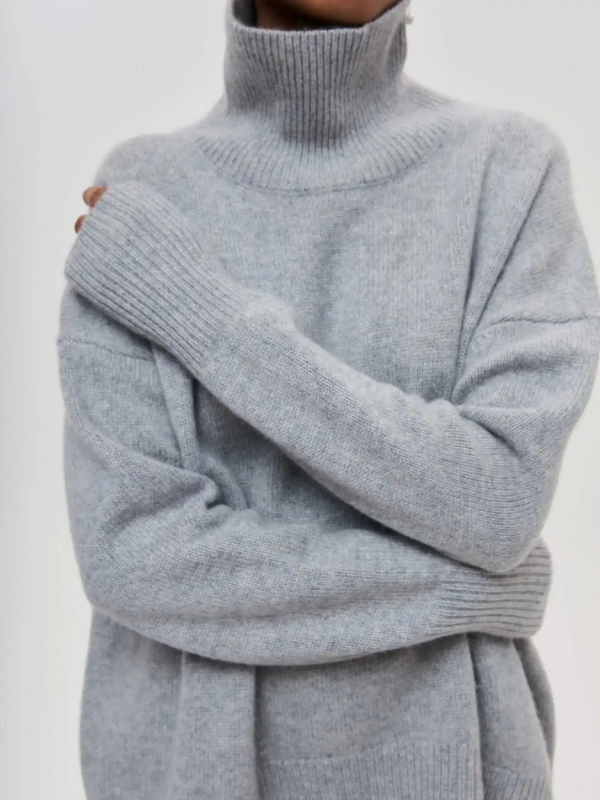 Phoebe Gestrickter Rollkragenpullover | Stilvoll & warm