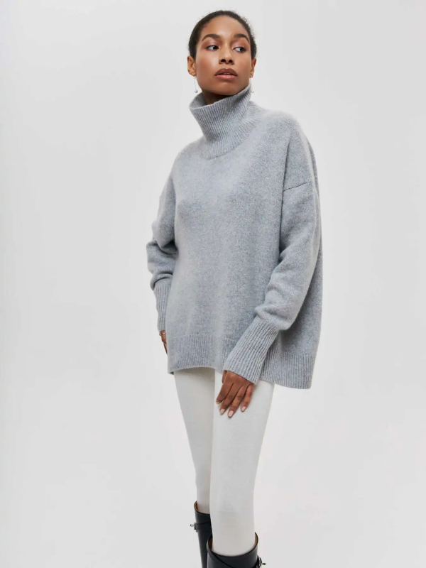 Phoebe Gestrickter Rollkragenpullover | Stilvoll & warm
