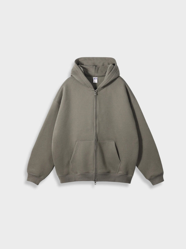Oversized Weste mit Reißverschluss - Ava