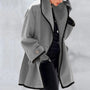 Warmer Winter Woll Damen Trenchcoat - Emma