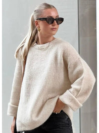 Lässiger Woll-Damenpullover - Clara