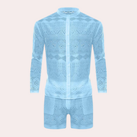 Luftiges Spitzen-Sommeroutfit für Herren - Cai