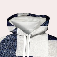 Trendiger karierter Hoodie für Herren - Cedric
