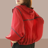 Luchtige Dames Zomer Hoodie Jas met Oversized Pasvorm – Zoë