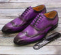 Handgefertigte Herren-Oxford-Schuhe aus Leder – Valentin