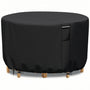 Heavy-Duty Round Patio Furniture Cover with Air Vent 8