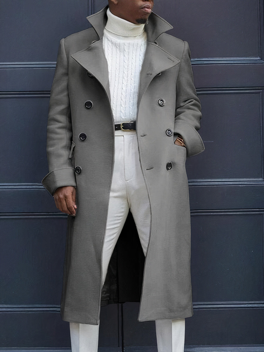 Herrenjacke mit doppelreihiger Knopfleiste – Matteo