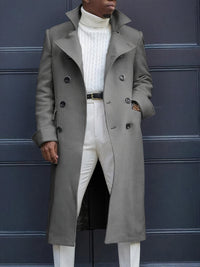 Herrenjacke mit doppelreihiger Knopfleiste – Matteo