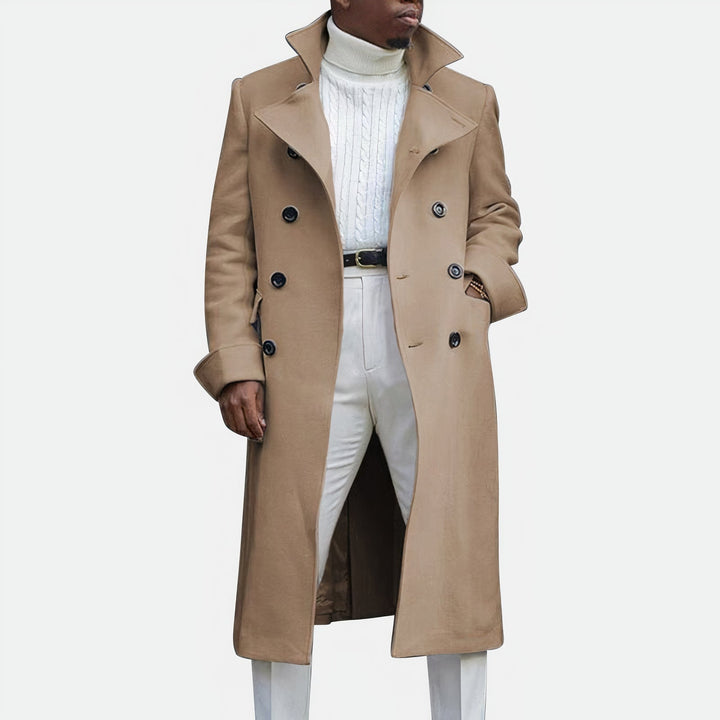 Herrenjacke mit doppelreihiger Knopfleiste – Matteo