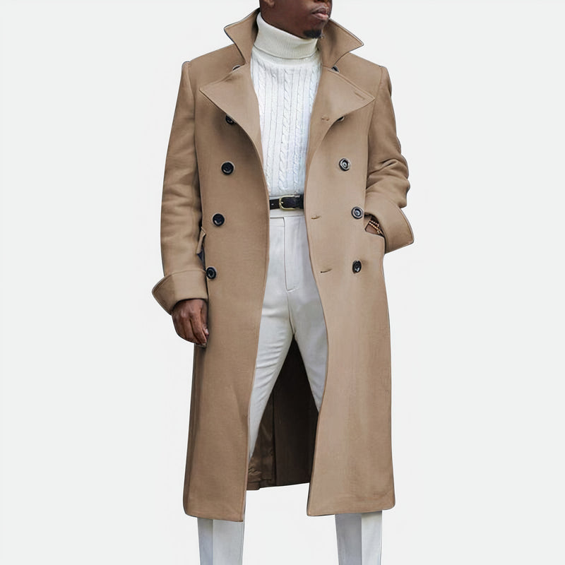 Herrenjacke mit doppelreihiger Knopfleiste – Matteo