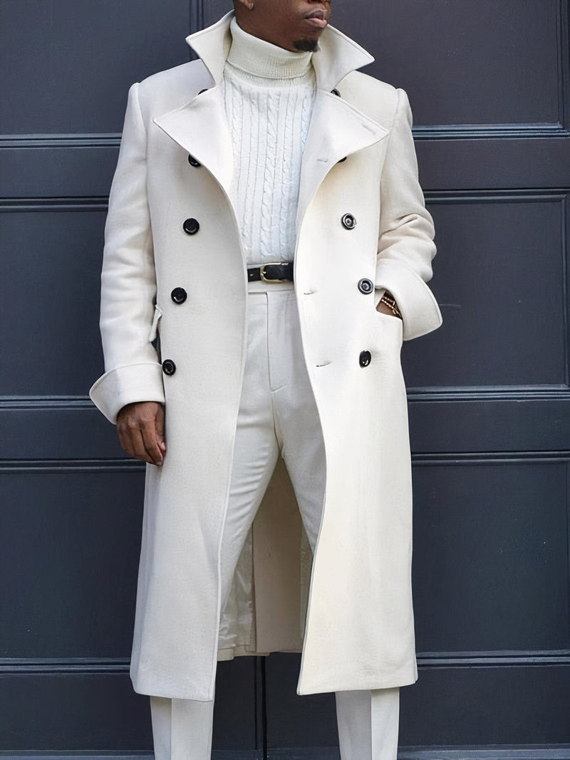 Herrenjacke mit doppelreihiger Knopfleiste – Matteo
