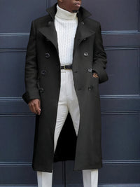 Herrenjacke mit doppelreihiger Knopfleiste – Matteo