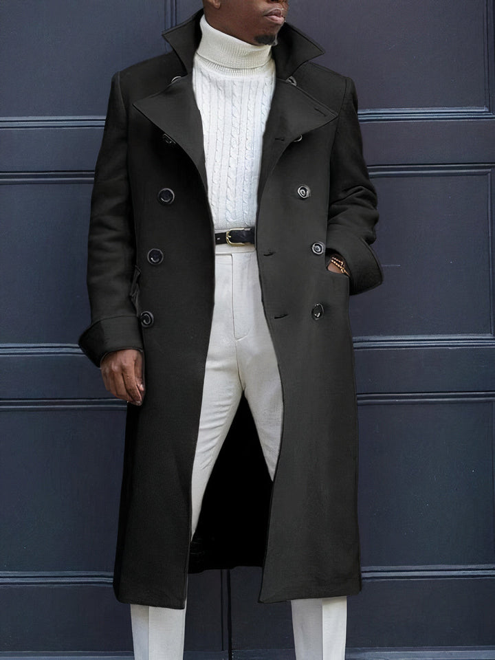Herrenjacke mit doppelreihiger Knopfleiste – Matteo