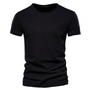 Men's Crew Neck T-Shirt with Slub Yarn Texture 6