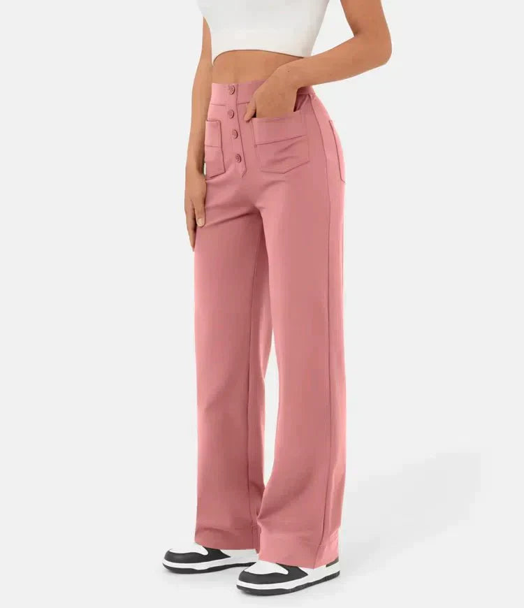 Flexible hochtaillierte Hose - Luna