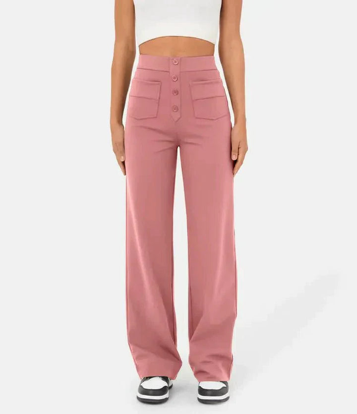 Flexible hochtaillierte Hose - Luna