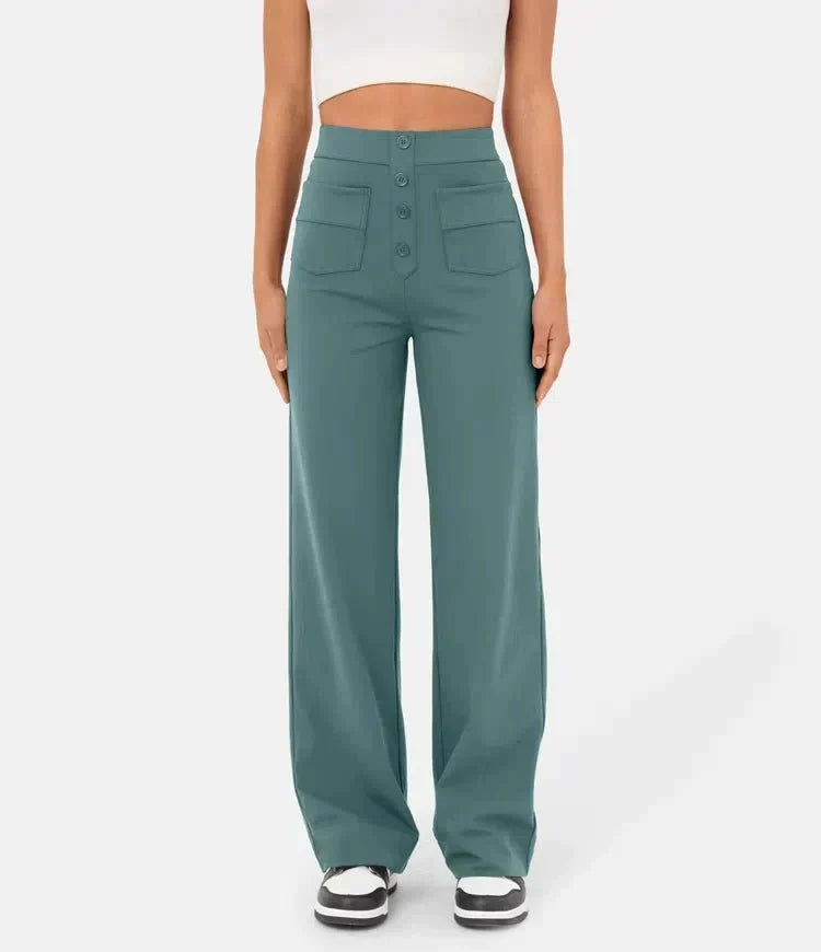 Flexible hochtaillierte Hose - Luna