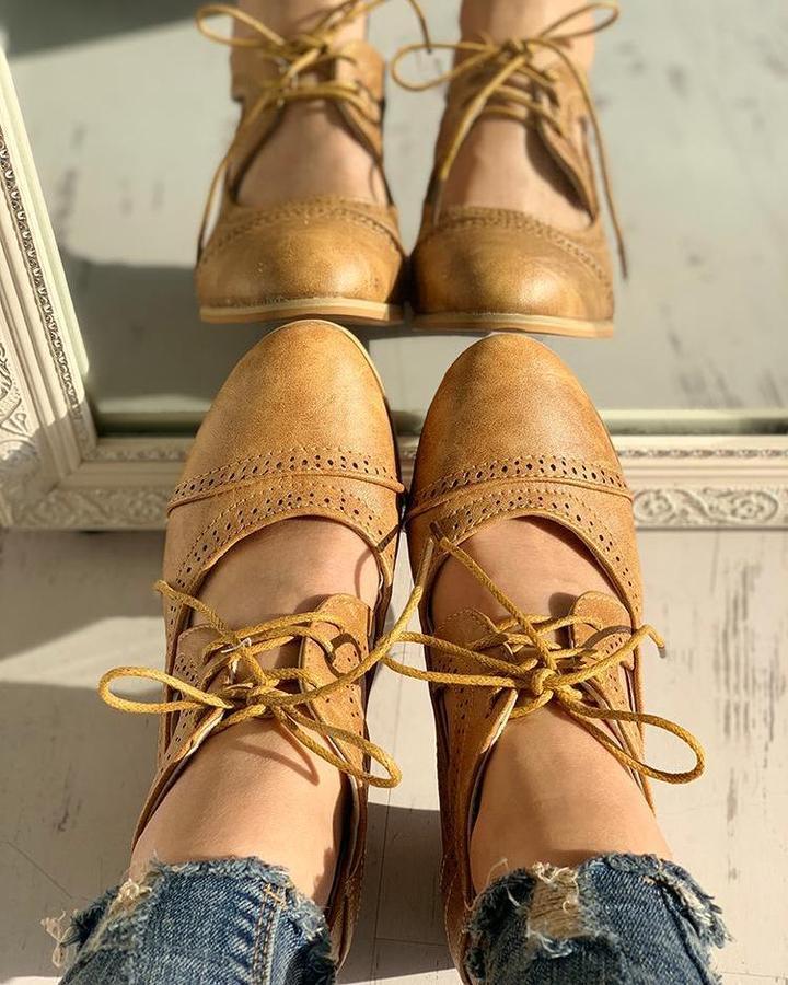 Orthopädische Vintage-Schuhe - Lucia